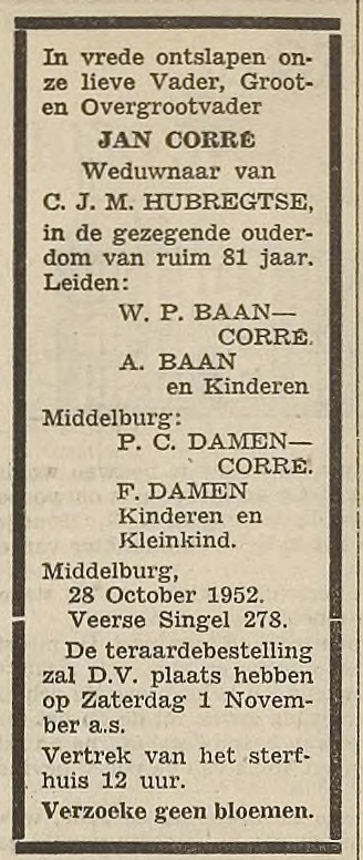 Overlijden