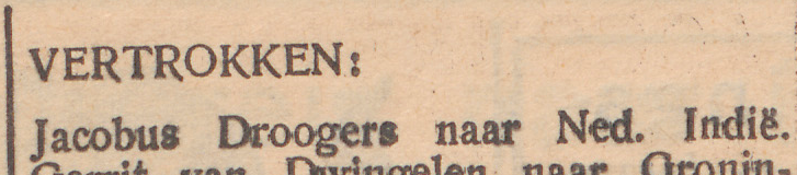 Vertrokken
