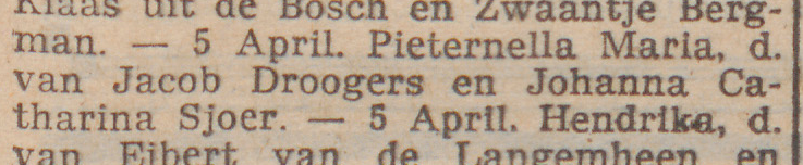 Geboren